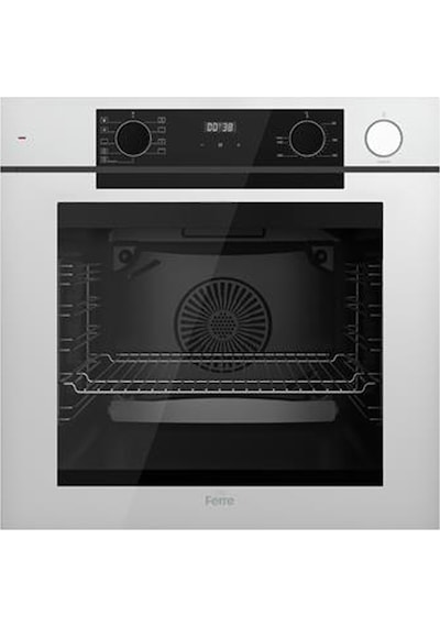 Ferre Steam Plus 75 Serisi QEP64CB-RS036-D078-SA 3lü Cam Ankastre Set