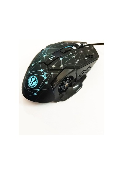 Gmx7 Rgb Gaming Mouse, 7 Tuşlu, Kablolu Usb, Gökkuşağı Led Aydınlatmalı, Optik Oyuncu Mouse, Stalker Warrior Siya Diğer