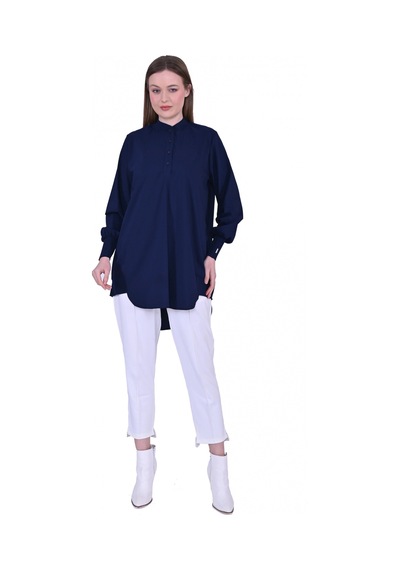 Invee İnvee Patlı Tunik Lacivert 6834
