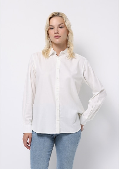 Colin's Colins Regular Fit Shirt Neck Düz Kadın Beyaz Uzun Kol Gömlek Cl1070173 Q1.v2 Ofw Beyaz Colin's Colins Regular Fit Shirt Neck Düz Kadın Beyaz Uzun Kol Gömlek Cl1070173 Q1.v2 Ofw Beyaz