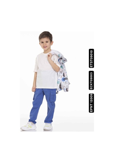 Xo Kids Erkek Tişört 4-13 Yaş 1607 Etst09010 Beyaz