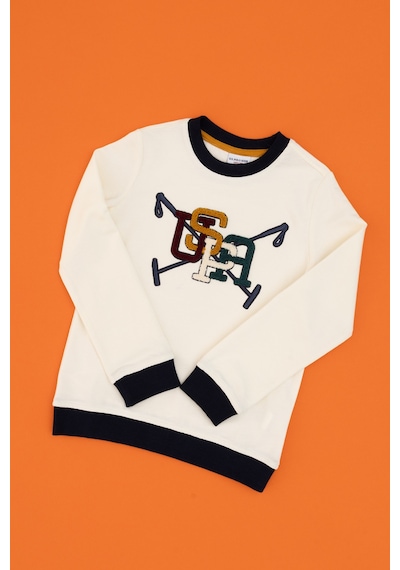 U.s. Polo Assn. Erkek Çocuk Sweatshirt 50315807-vr256 İnci