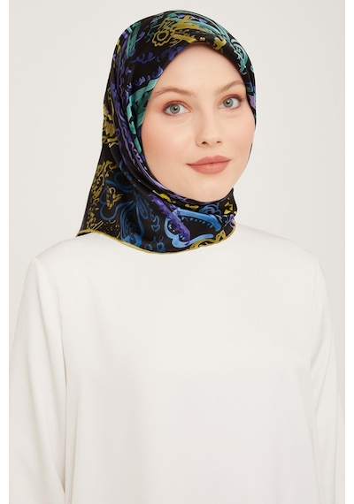Armine Nostalji Serisi %100 Twill İpek Eşarp 9037d 52 931