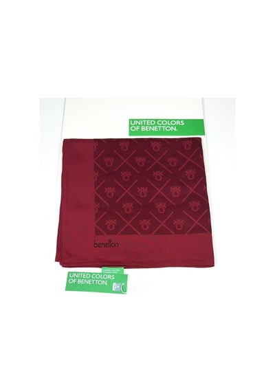 Benetton Elegante Uno Şal 1026 Açık Bordo