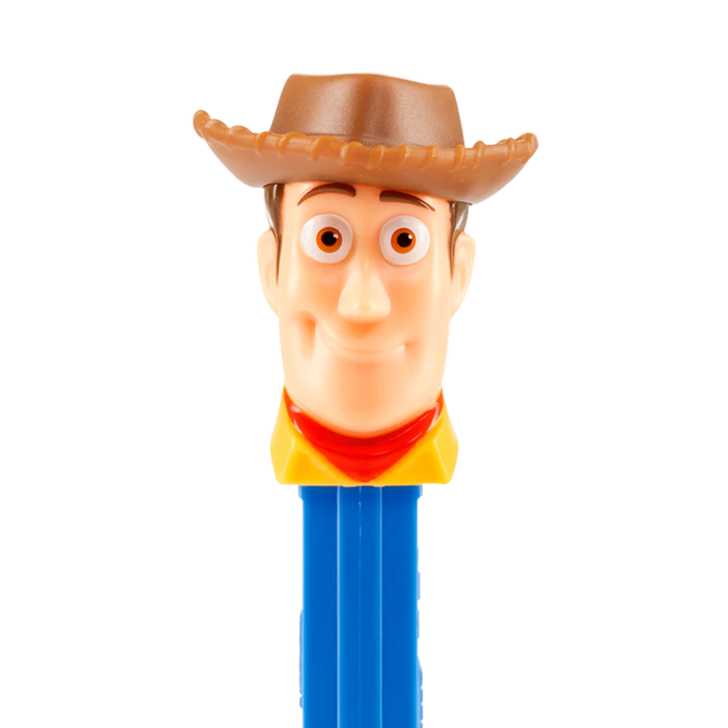 Pez Dispenser Toy Story Woody Meyve Aromalı Şekerleme Makinesi Ve Şekerleme Yedekleri