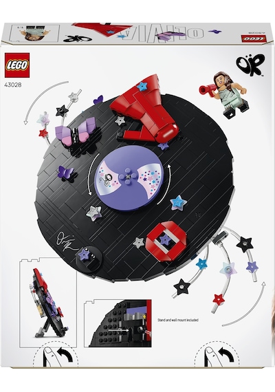 LEGO® Editions Olivia Rodrigo’nun Plağı 43028 - 10 Yaş ve Üzeri Çocuklar için Minifigür İçeren Oyuncak Yapım Seti (360 Parça)