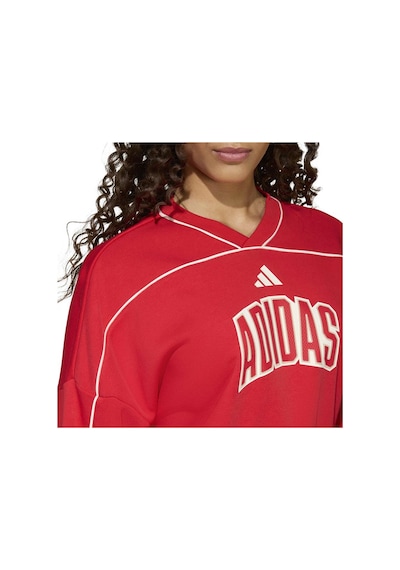 Adidas Çocuk Kırmızı Sweatshirt Jg Std Swt Kd3451