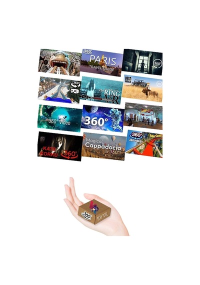 Vr Sanal Gerçeklik Gözlüğü Kulaklık Eğlenceli Içerik Paketi