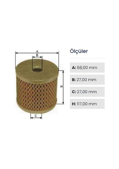 CE 1003 ŞAMPİYON MARKA FİLTRESİ ML137, LF594