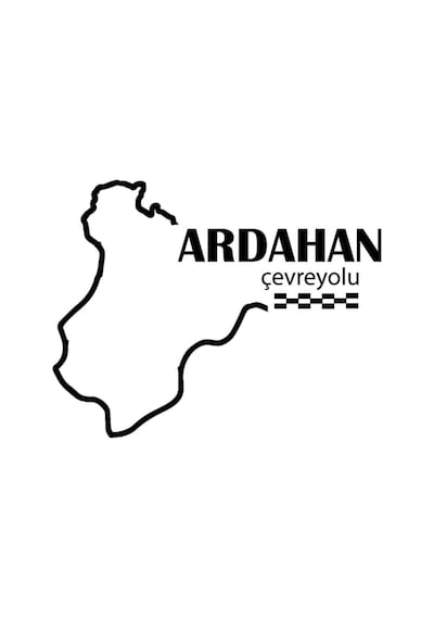 Ardahan Çevreyolu Sticker 12 9 Cm