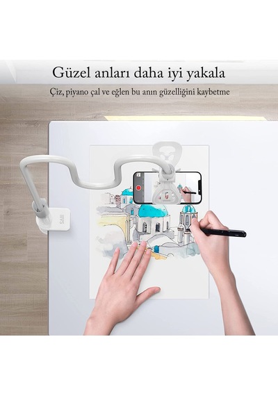 SAIJI IVY-85 Akrobat Esnek Telefon Tutucu Esnek Stand