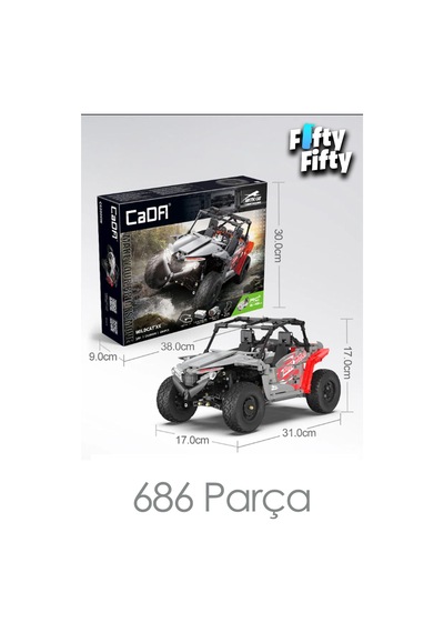 Cada Arctıc Cat Wildcat Xx -c62006w 686 Parça Uzaktan Kumandalı Oyuncak Yapım Seti Cada Arctıc Cat Wildcat Xx -c62006w 686 Parça Uzaktan Kumandalı Oyuncak Yapım Seti