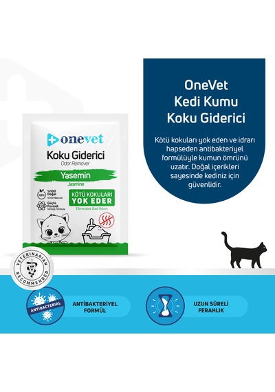 Onevet Kedi Koku Giderici Yasemin Kokulu 15 x 25 G