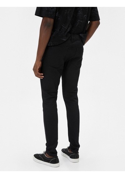 Koton Skinny Fit Kot Pantolon - Michael Jean Siyah 4sam40043nd 4SAM40043ND999 Siyah Koton Skinny Fit Kot Pantolon - Michael Jean Siyah 4sam40043nd 4SAM40043ND999 Siyah