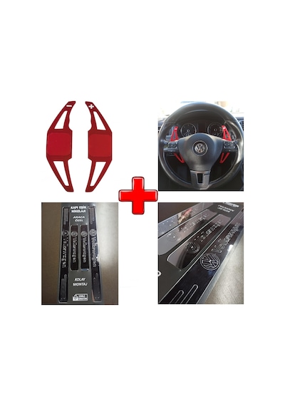 Volkswagen Multivan Uyumlu Kapı Eşiği Ve F1 Kulakçık Vites Kolu (554411520)