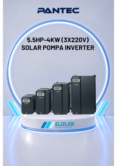 5.5hp 4kw Solar Pompa Inverter 3x220v