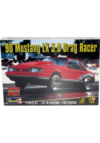 Revell Maket Model Kit 90 Mustang Drag Racer 14195