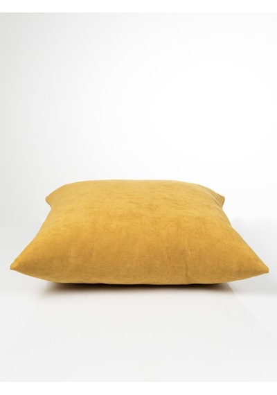 Dekoratif Kırlent Kılıfı Runa 43x43 Cm Hardal