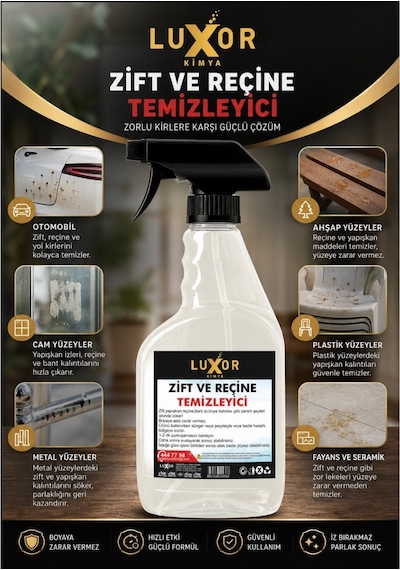 Luxor Kimya Zift ve Reçine Temizleyici 1 L