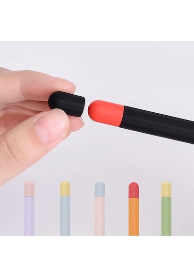 Ally Apple Uyumlu   Pencil 2 İçin Koruyucu Kaymaz Silikon Kılıf- 5775