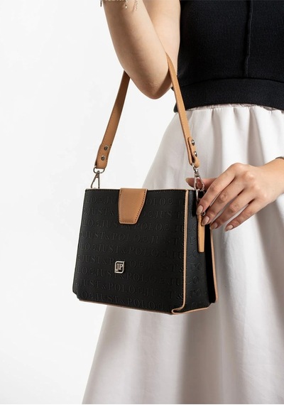 Just Polo Kadın El Ve Omuz Çantası Siyah - Camel 23947020