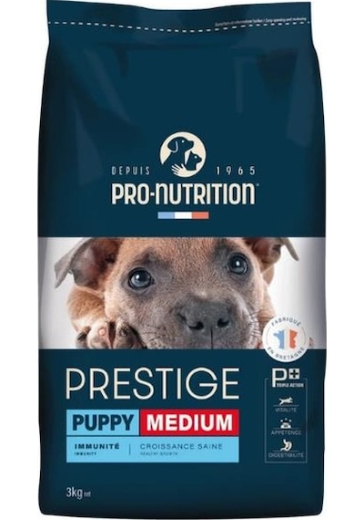 Pro Nutrition Prestige Puppy Medium Orta Irk Yavru Köpek Maması 3 KG