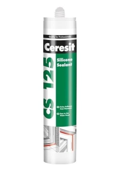 Ceresit Cs225 Silikon 280 Gr Şeffaf Beyaz Beyaz
