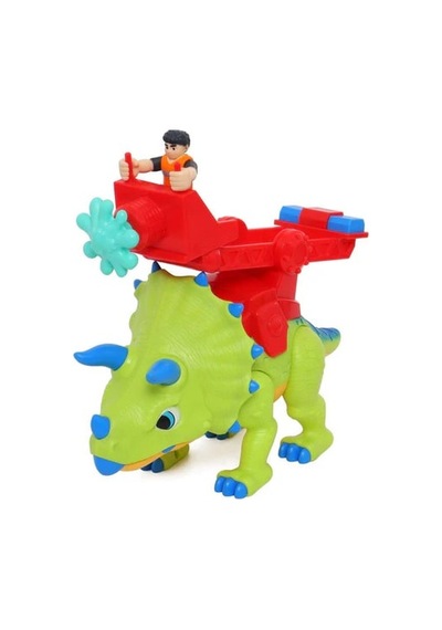 Triceratops Sesli Dino Troop Çocuk Oyun Seti Mega Arm
