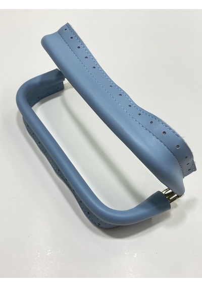 Karantuhafiye Çanta Bursu / Derili Burs 20 Cm / Mavi MAvi