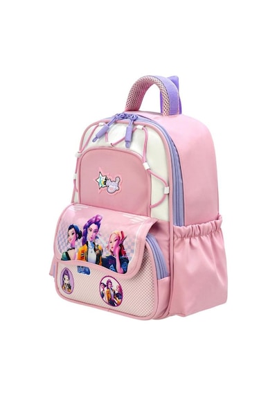 Kız Çocuk Anaokulu Çantası Ortopedik Ultra Lüx Kreş Çantası 33 25 Cm Su İtici Kumaş Sırt Çantası 157fb Pembe