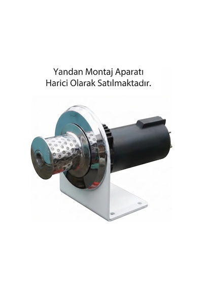 South Pacific Ec1000s - 24v Elektrikli Dik Yandan Montaj Vinç 6-14mm Krom Gövdeli - Teknede Güç Ve Estetiğin Buluştuğu Nokta