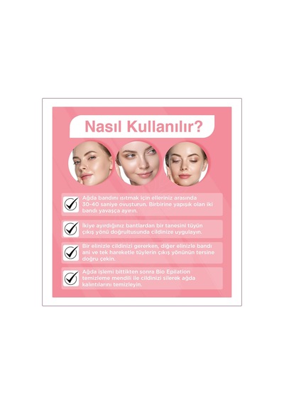 Tr Bitkisel Sirli Bant Ağda Yüz Bölgesi 20 Adet 1 X 20 Adet