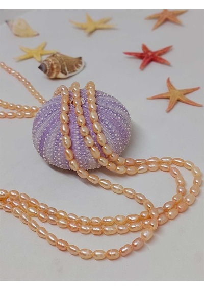 Yasamtohumu İnci Dizi Pembe Royal Quality 4 5mm 53330 Çok Renkli