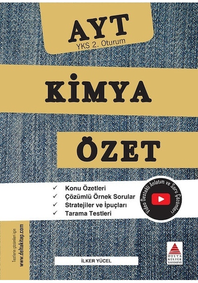 Ayt Kimya Özet - Delta Kültür Yayınevi