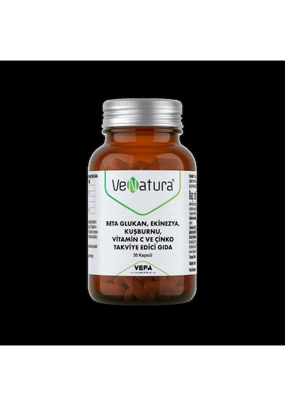 Venatura Beta Glukan Ekinezya Kuşburnu C Vitamini Çinko 30 Kapsül