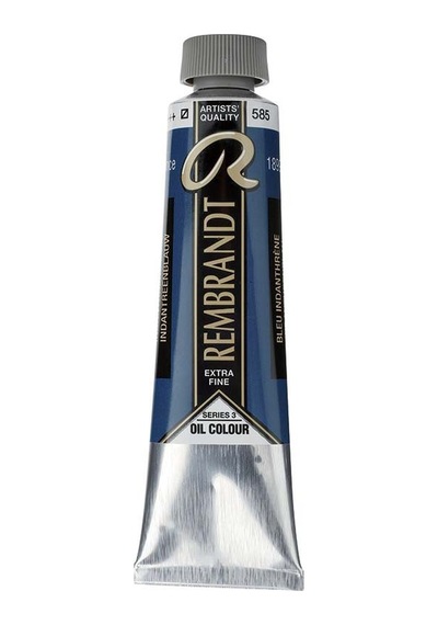Rembrandt Yağlıboya - 40 ML - Indianthrene Blue - S3 - N.585