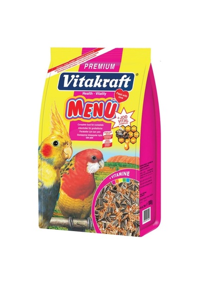 Menü Premium Paraket Yemi 1000 Gr