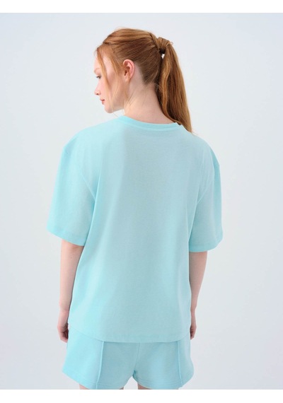 Loft Açık Mavi Kadın T-shirt Lf2038720 Açık Mavi