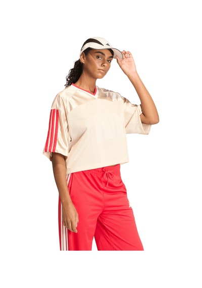 Jz1073-k Adidas W Sta Seas Tee Kadın T-shirt Krem Jz1073-k Krem