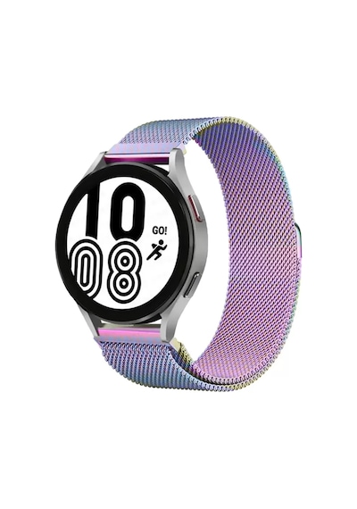 Newface Watch 22mm Metal Mıknatıslı Kordon - Rainbow