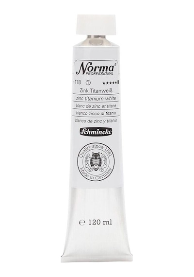 Schmincke Norma Profesyonel Yağlı Boya 120 ML 112 Zinc White