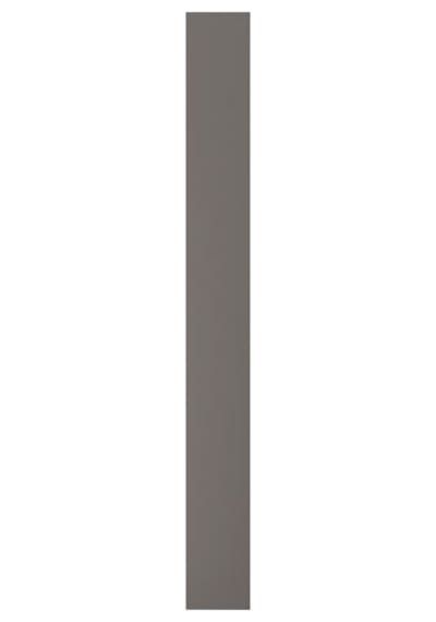 Ikea Forsand Gardırop Kapağı, Koyu Gri, 25x229 Cm, Menteşesiz