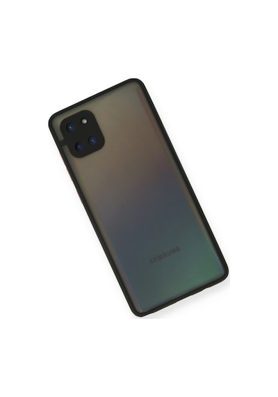 Samsung Galaxy  Uyumlu,  A81 / Note 10 Lite Kılıf Montreal Silikon Kapak - Siyah