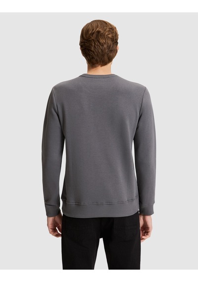 Pierre Cardin Antrasit Regular Fit Basic Sweatshirt 50334023 Vr006