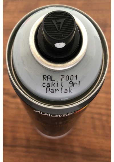 Motip Carat Ral7001 Çakıl Gri Parlak Sprey Boya 400 ML