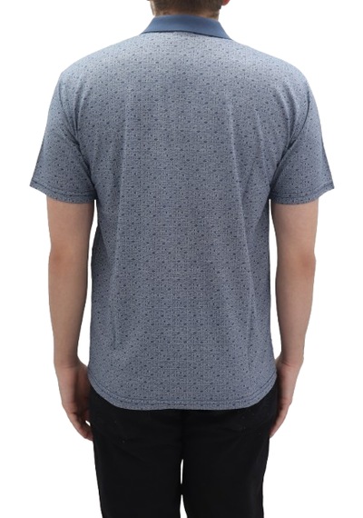 Santa Dmctekstil Erkek Jakarlı Desenli Klasik Kesim Rahat Kalıp Tek Cepli Polo Yaka T-shirt Indigo Santa Dmctekstil Erkek Jakarlı Desenli Klasik Kesim Rahat Kalıp Tek Cepli Polo Yaka T-shirt Indigo