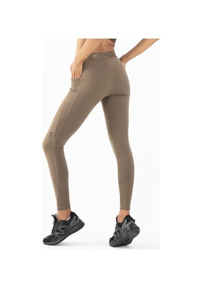 Maraton Active Slimfit Kadın Fitness Kakao Tayt 21974-kakao Kahverengi