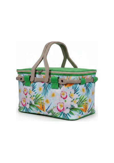 25 Lt Piknik Sepeti 1072 Picnic Bag -326 Karışık/Çok Renkli