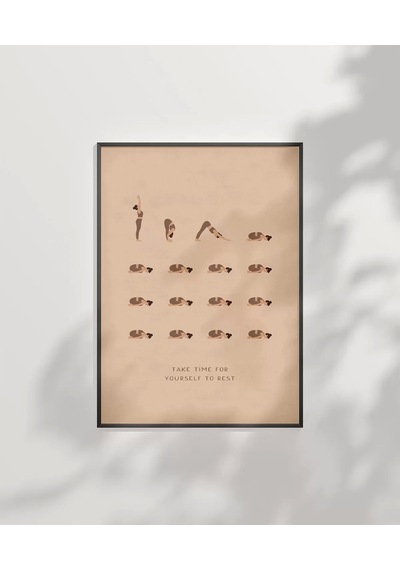 Çerçevesiz Poster Kendine Dön