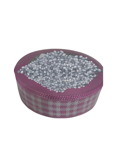 Tafta Ekoseli Kurdele 25 Mm Pembe 10 Metre